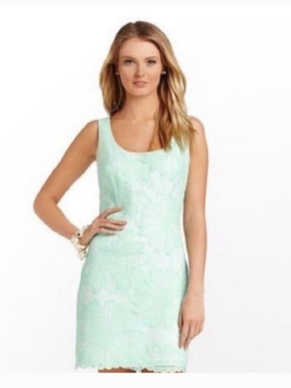 Lilly Pulitzer Lonnie Iridescent Lace Mini Dress